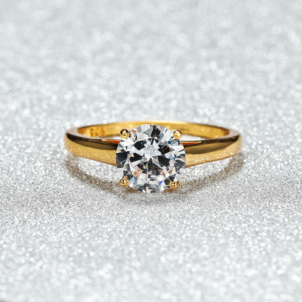 Lux White Diamond Ring